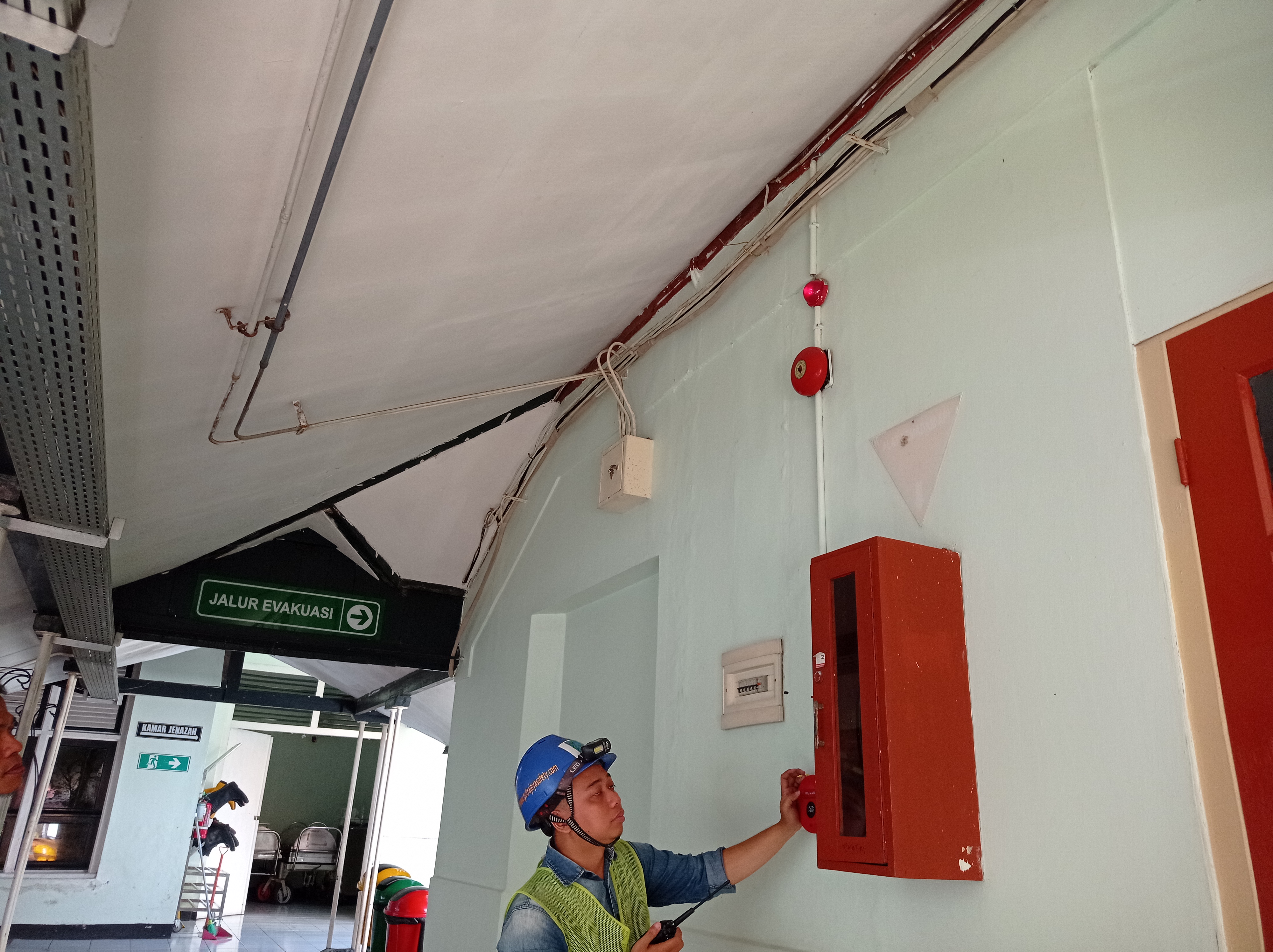 Pemeriksaan dan Pengujian K3 Fire Alarm RSUP dr. Soeradji Tirtonegoro Klaten