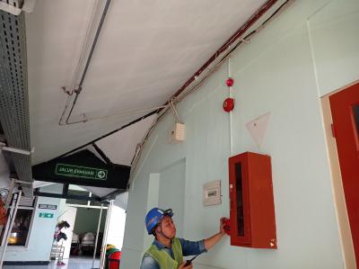Pemeriksaan dan Pengujian K3 Fire Alarm RSUP dr. Soeradji Tirtonegoro Klaten